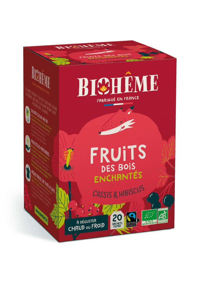 Infusion Fruits des bois enchantés – x20 inf Hibuscus & Cassis