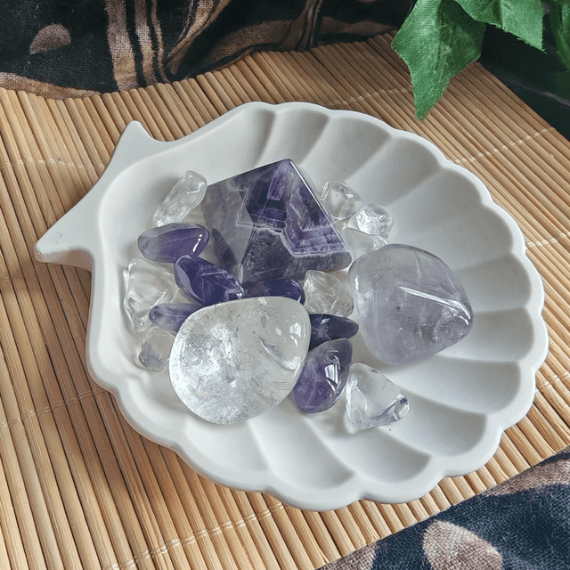 "mes cristaux" amethyste pyramide