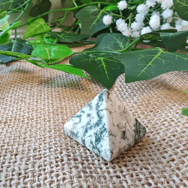 pyramide agate arbre 15 à 25mm