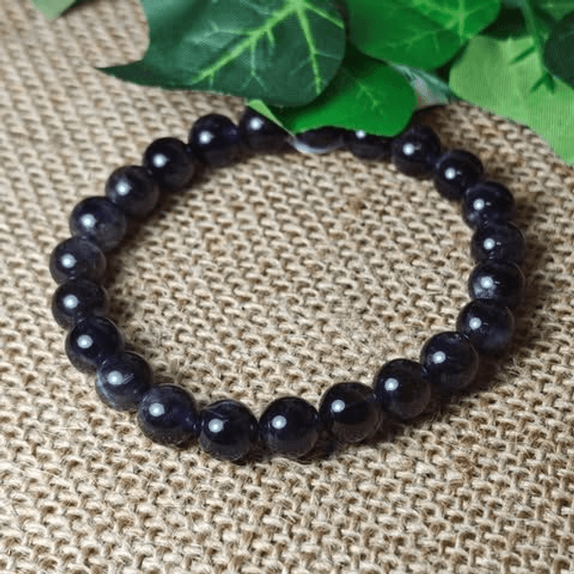 Bracelet 8mm améthyste brésil