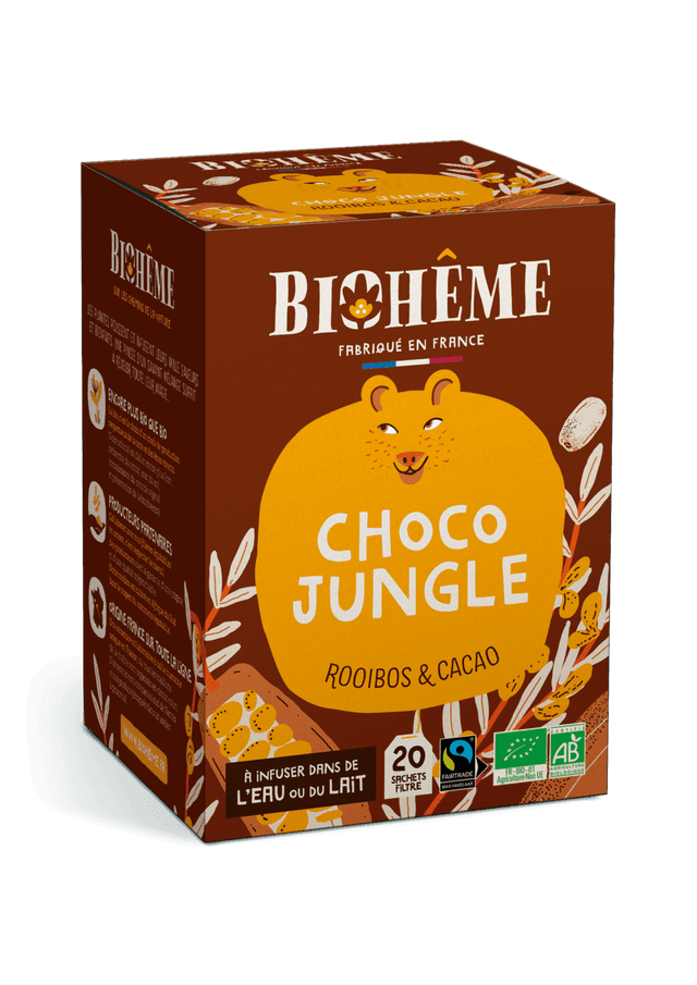 Infusion Choco Jungle – x20 inf Rooibos &amp; Cacao (1)