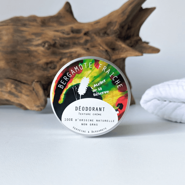 Déodorant texture crème bergamote fraiche 